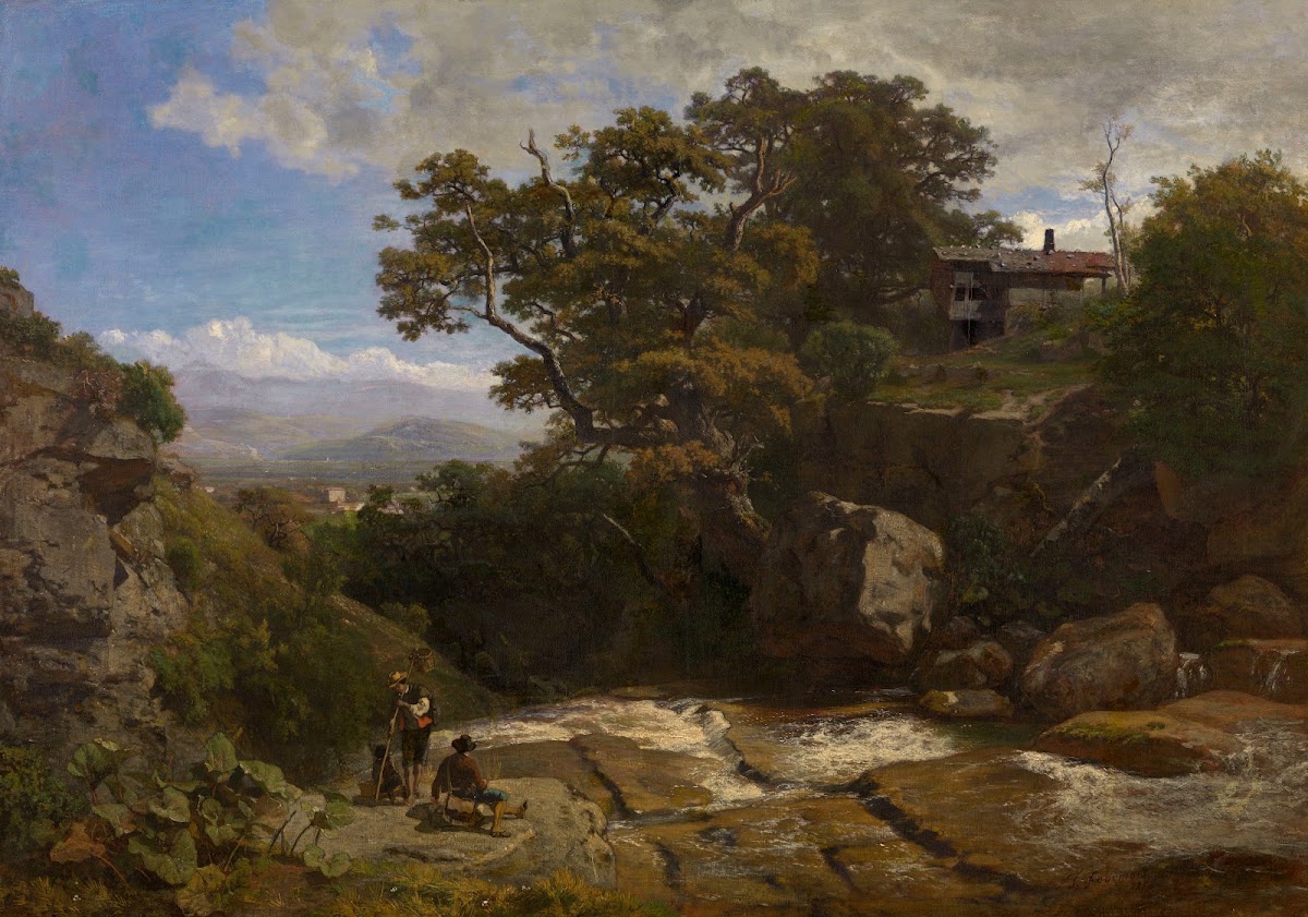 Landscape in the Dauphiné 1854