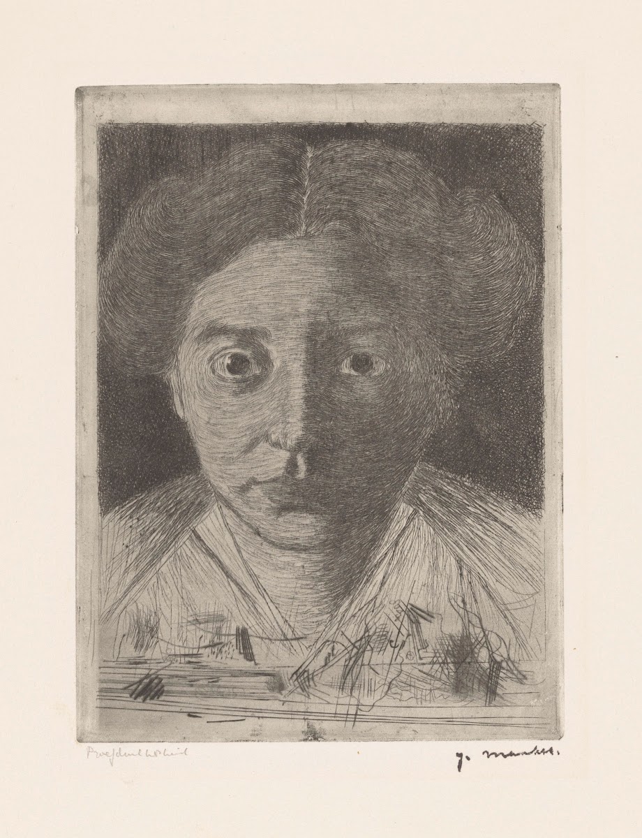 Portret van Anne Zernike 1914