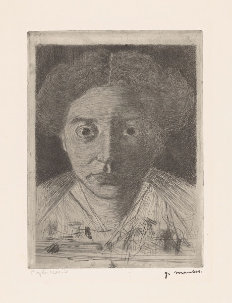 Portret van Anne Zernike 1914