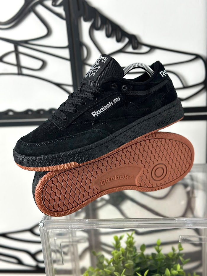Reebok Club C 85 Negro Suela Goma