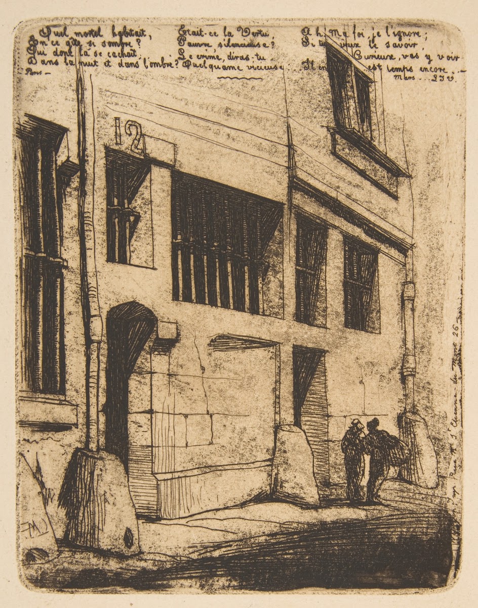Rue des Mauvais Garçons Paris 1854