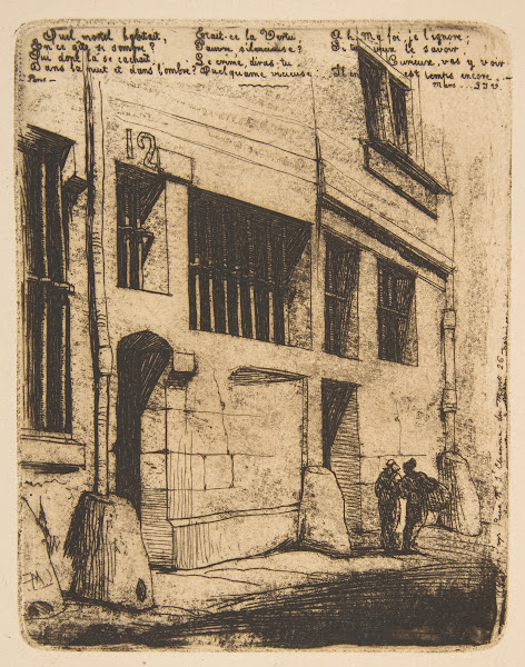 Rue des Mauvais Garçons Paris 1854