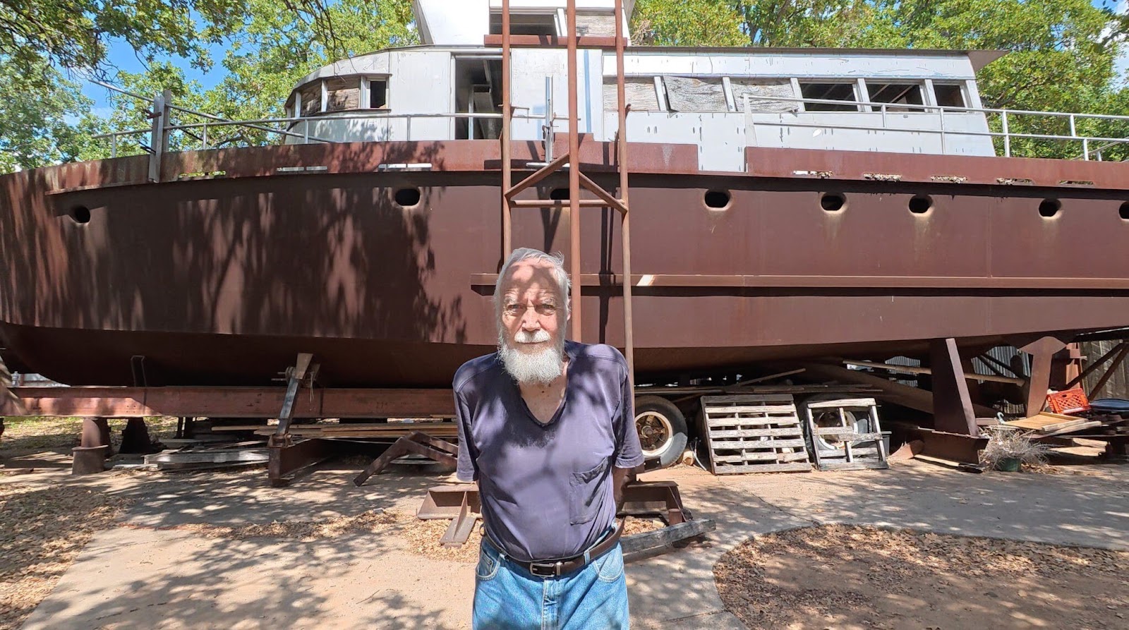 86-Year-Old Texas Man’s 62-Foot Boat Dream Gets Funded