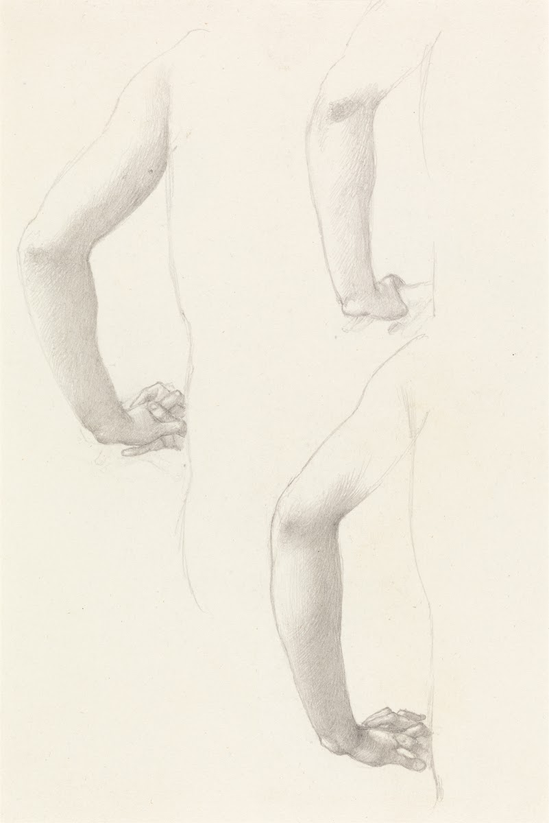 Studies of an Arm and Hands