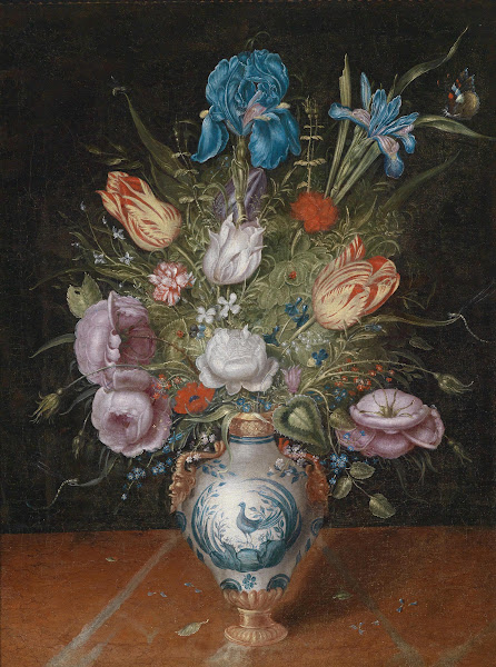 A bouquet of flowers with Tulips