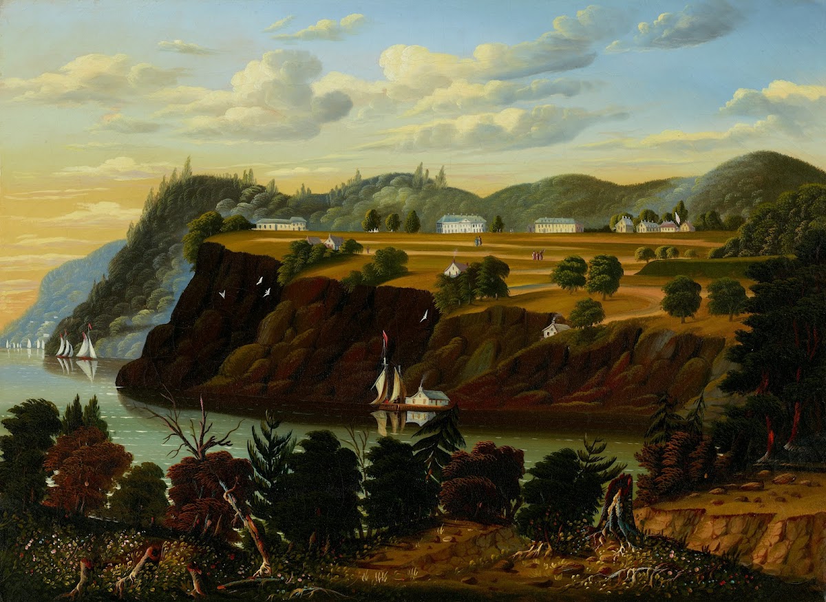 View of West Point c 1850