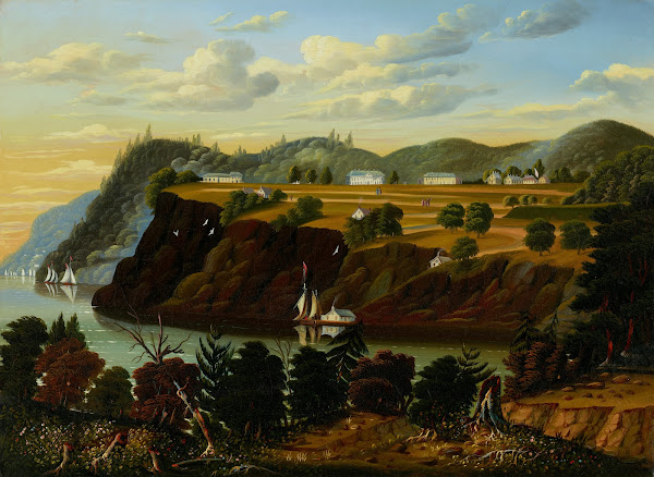 View of West Point c 1850