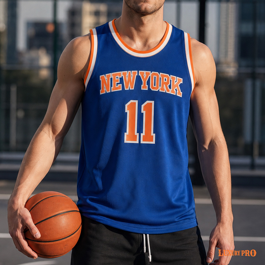 AOP TOL Round Neck Basketball Split Sweater