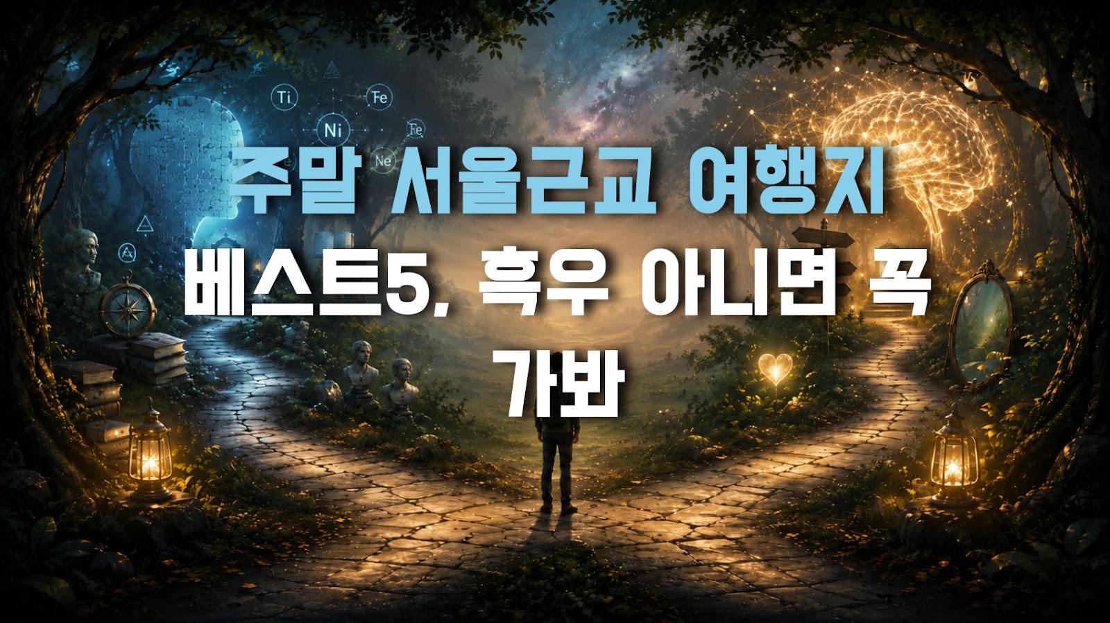 주말 서울근교 여행지 베스트5, 흑우 아니면 꼭 가봐