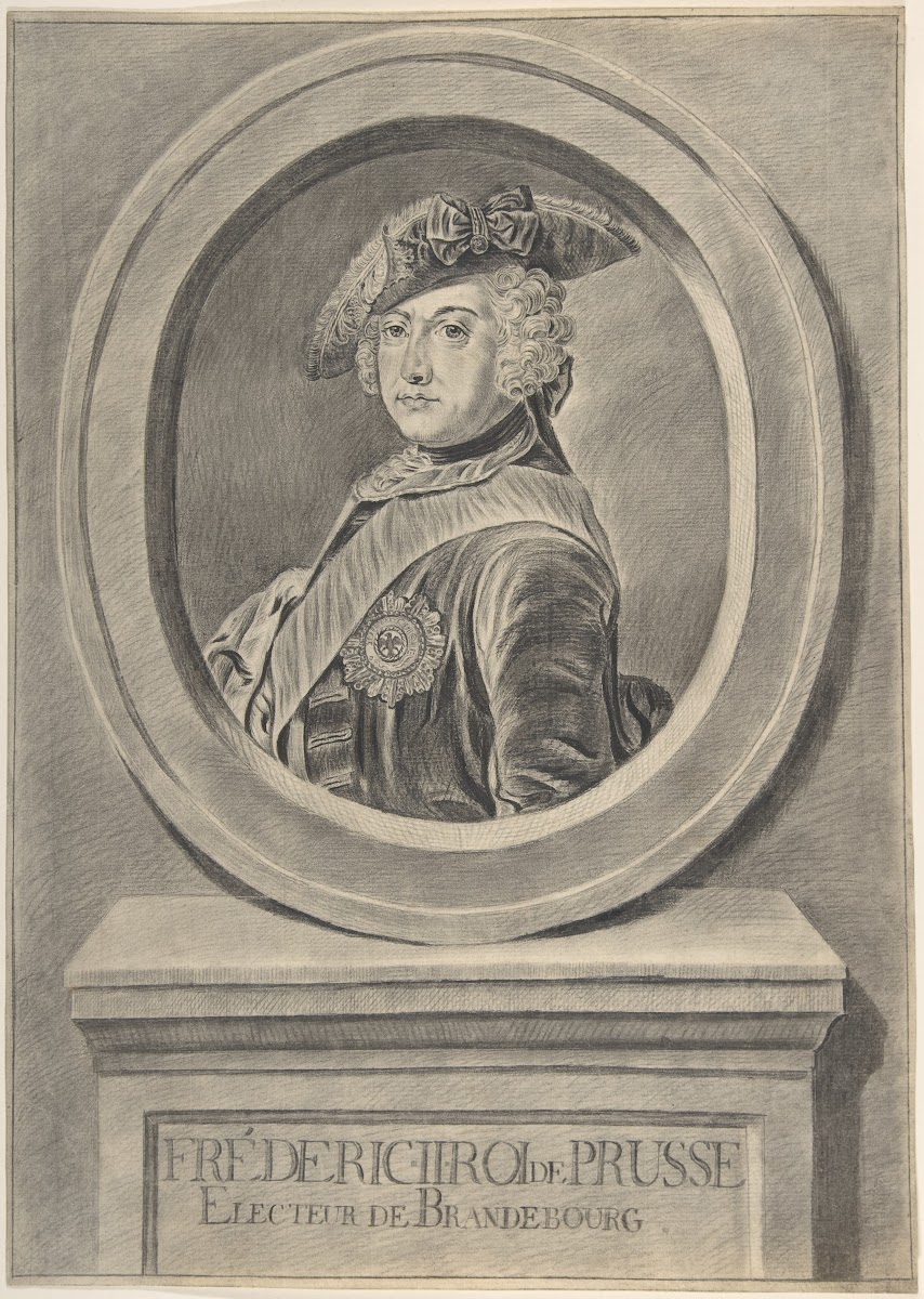 Portrait of Frederick II of Prussia after Antoine Pesne 17301808