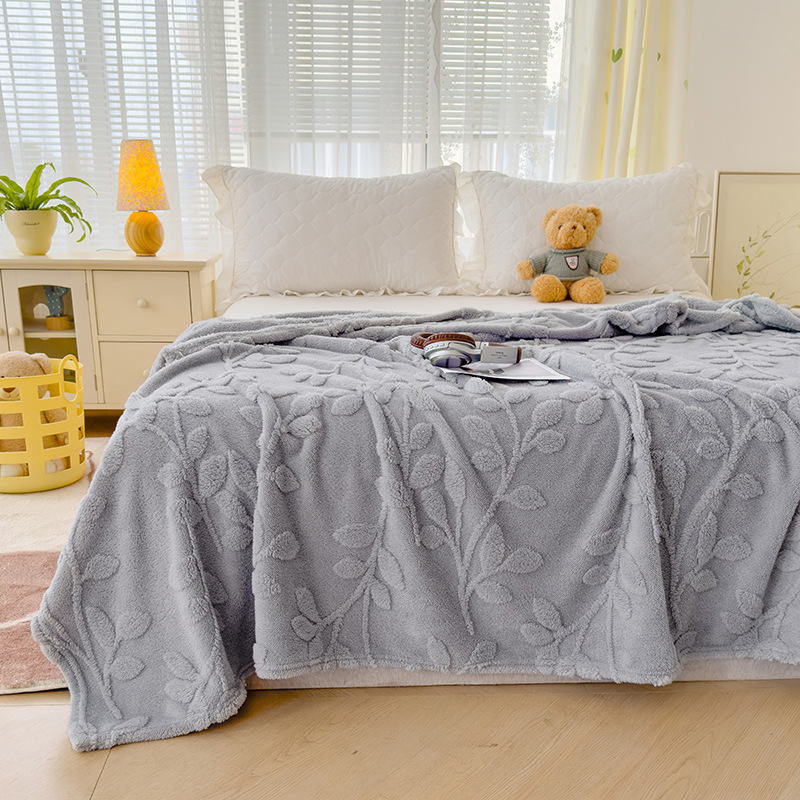 Soft throw blanket, solid color, various sizes