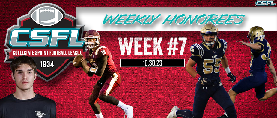 Week #7 CSFL Honorees