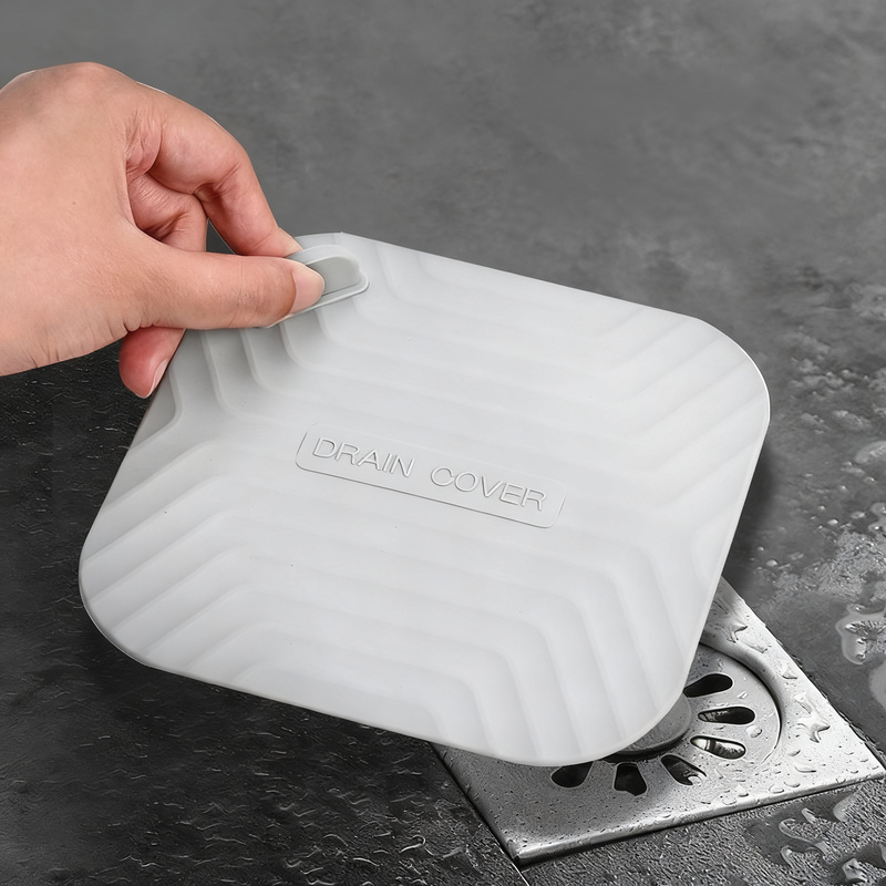 Silicone floor drain seal, odor proof
