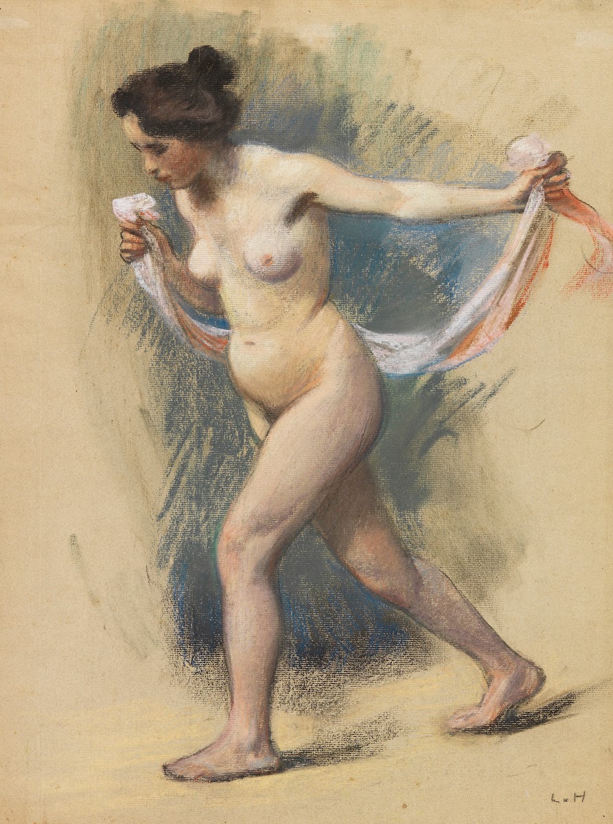 Tänzerin mit Schleier 1890