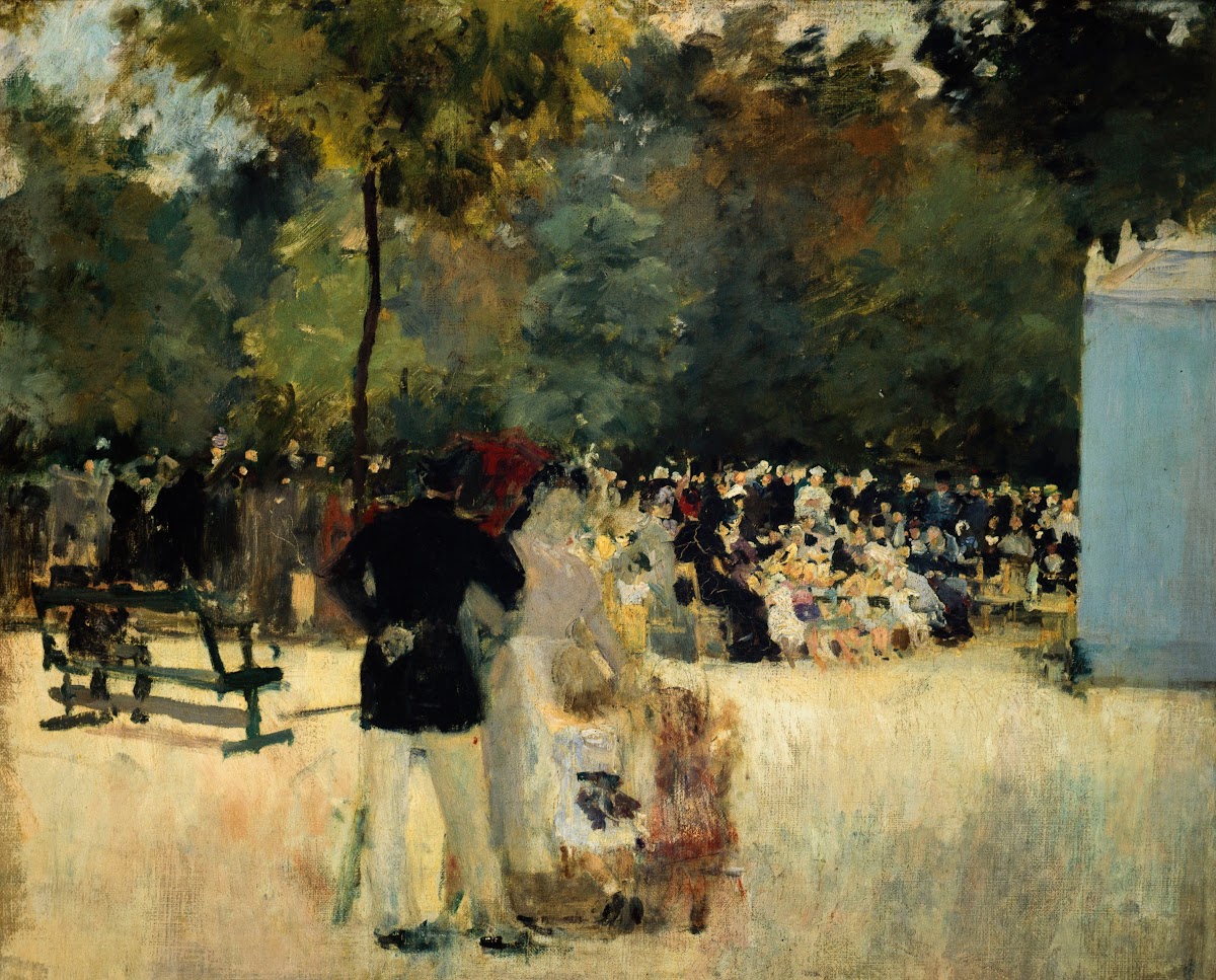 Le Guignol du jardin des Tuileries 1880