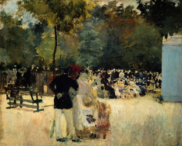 Le Guignol du jardin des Tuileries 1880