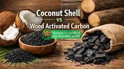 Close-up Texture of Carbonized Shells
