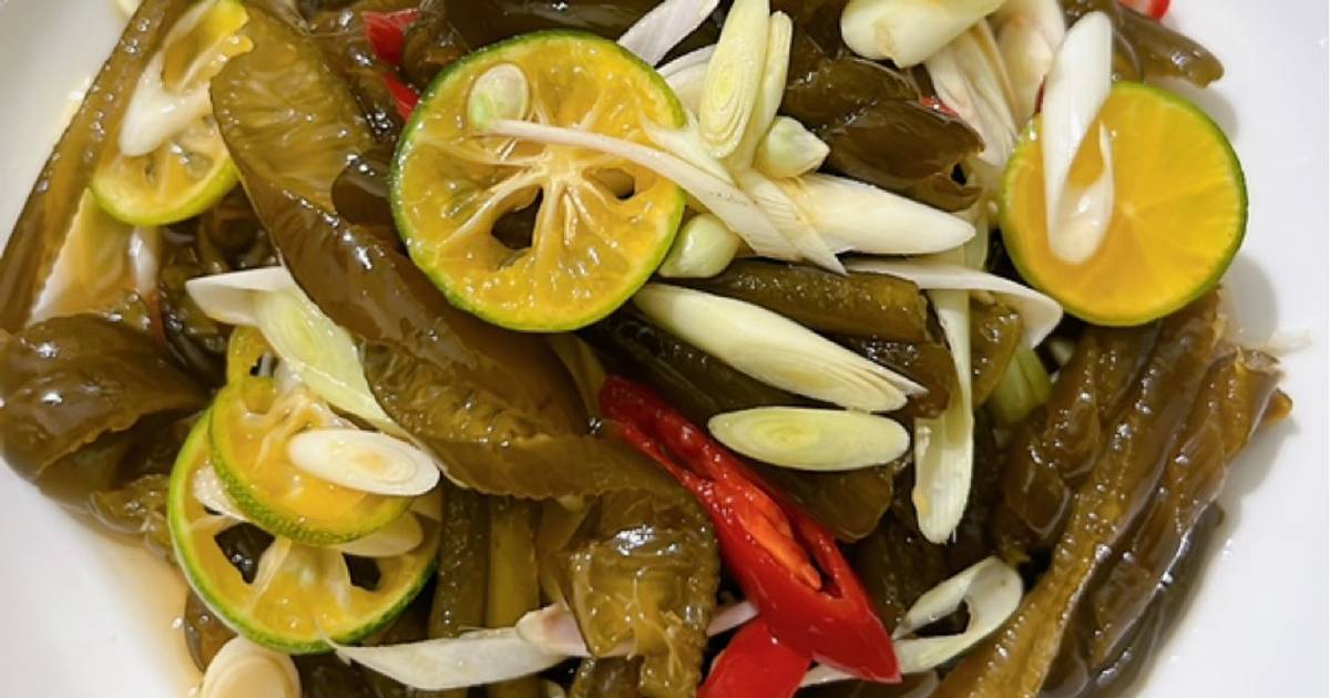 Tảo chile xả tắc