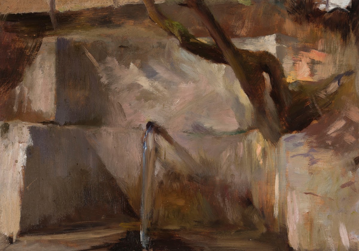 Fountain near Yalta From the journey to Crimea between 1887 and 1899