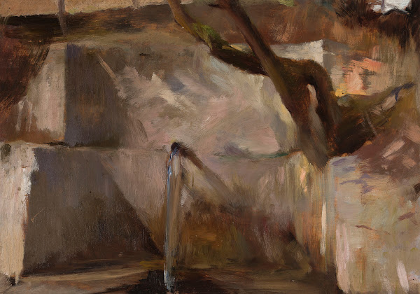 Fountain near Yalta From the journey to Crimea between 1887 and 1899