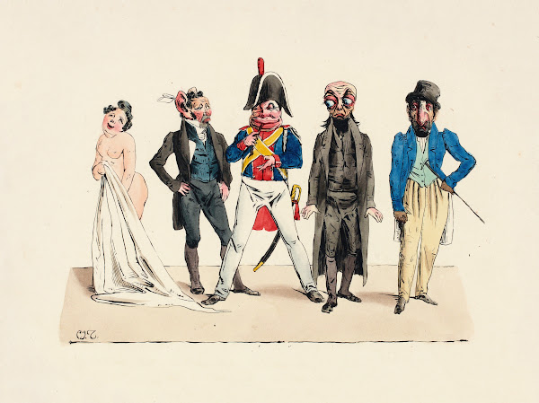 Les Cinq Sens 1829