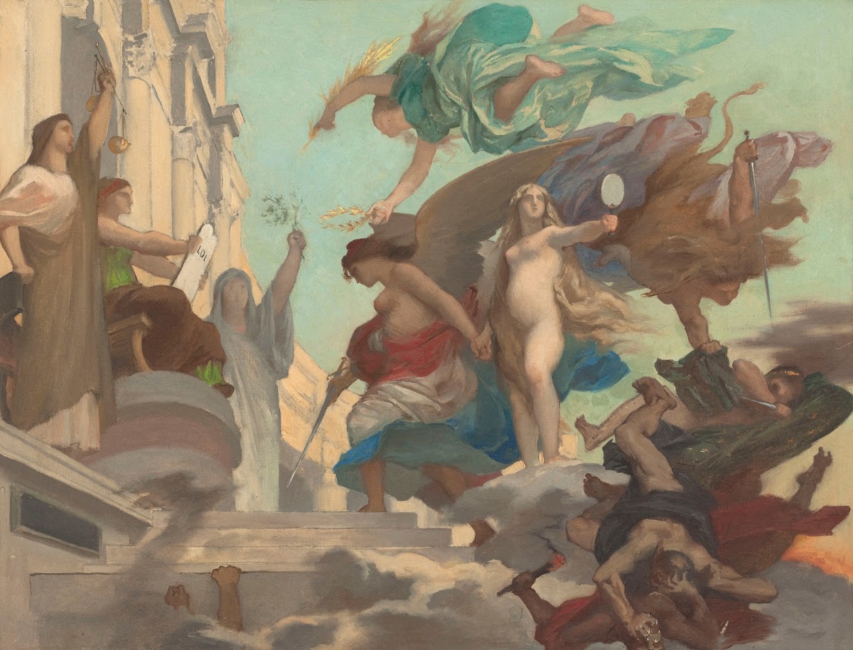 La Liberté victorieuse se soumet à la loi 1879