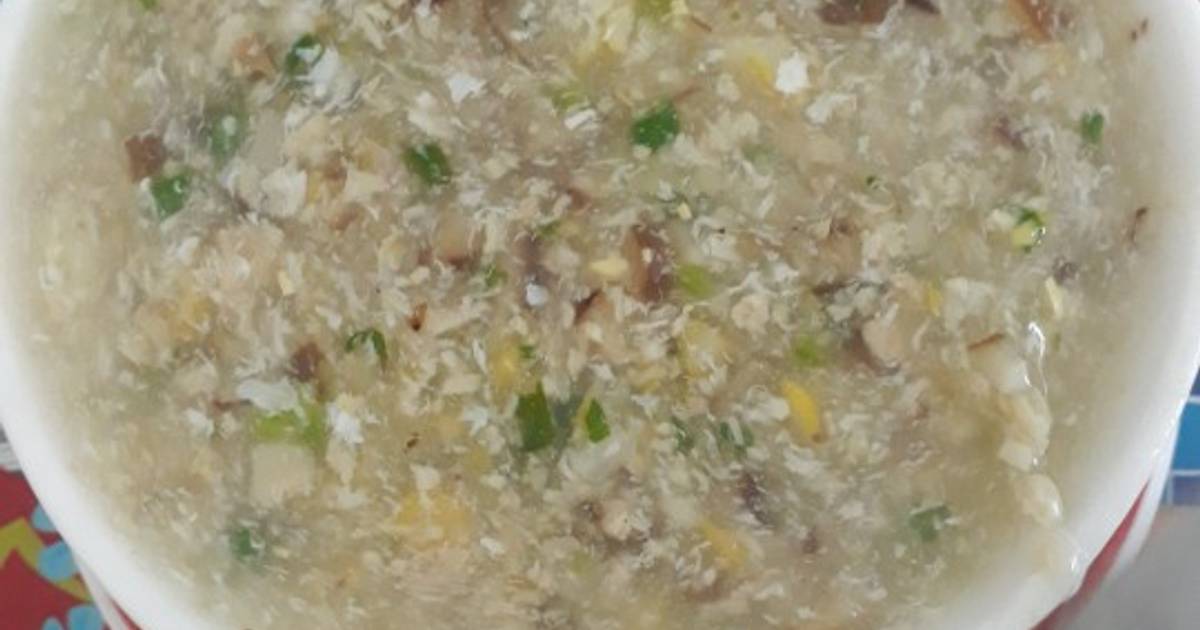 Súp gà nấm hương