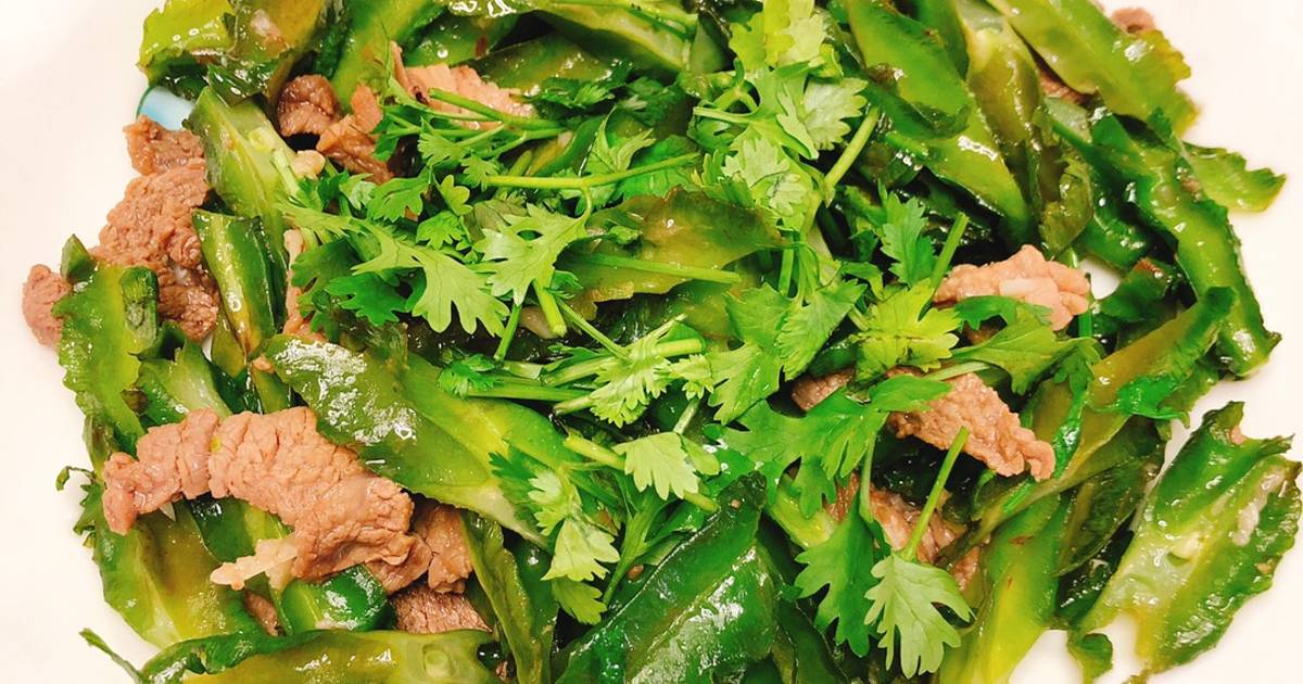 Đậu rồng xào thịt bê