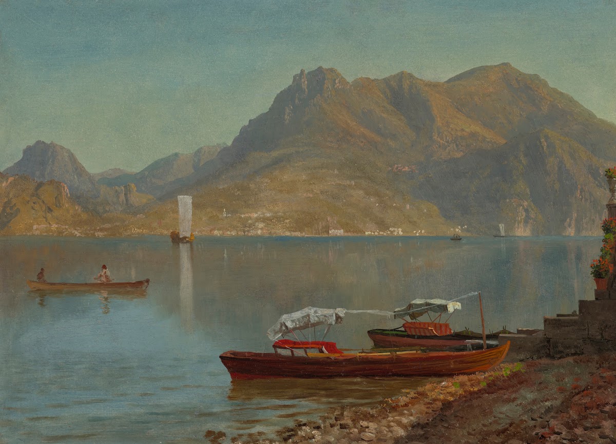 Lake Como circa 1867 69