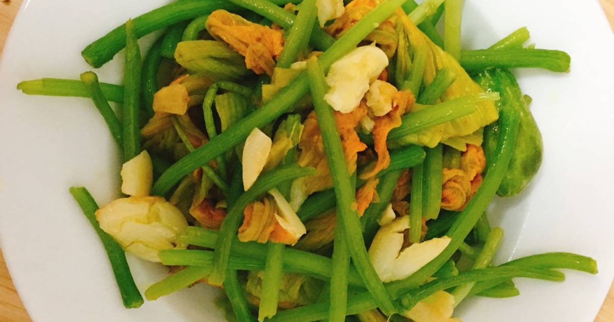 Bông Bí Xào Tỏi