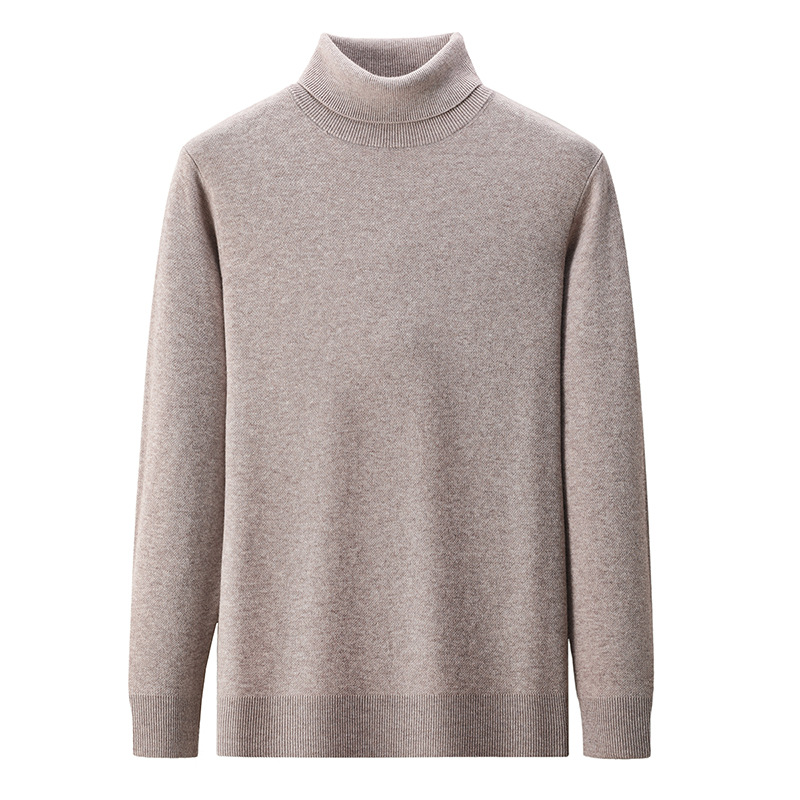 Men's Turtleneck Sweater made of 100% Merino Wool