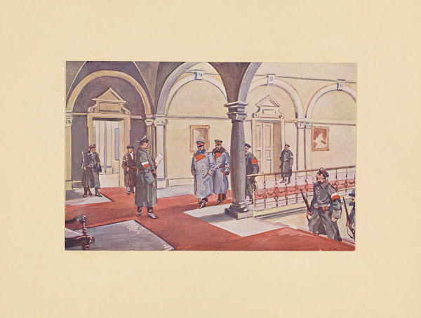 Arrest of the commander of the German Armys 5th Corps General von Bock und Polla