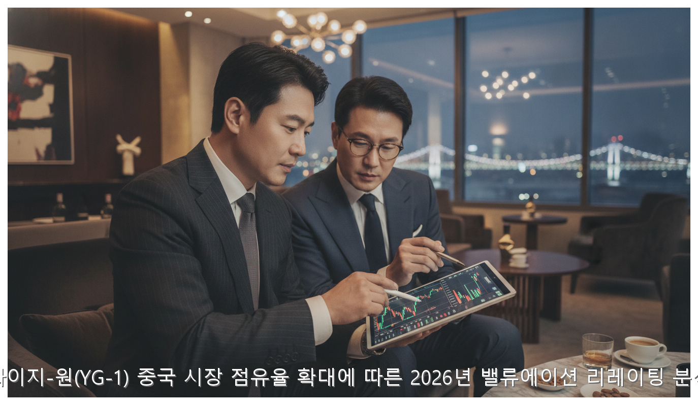 와이지-원(YG-1) 중국 시장 점유율 확대에 따른 2026년 밸류에이션 리레이팅 분석 핵심 안내 및 분석 인포그래픽 (7)