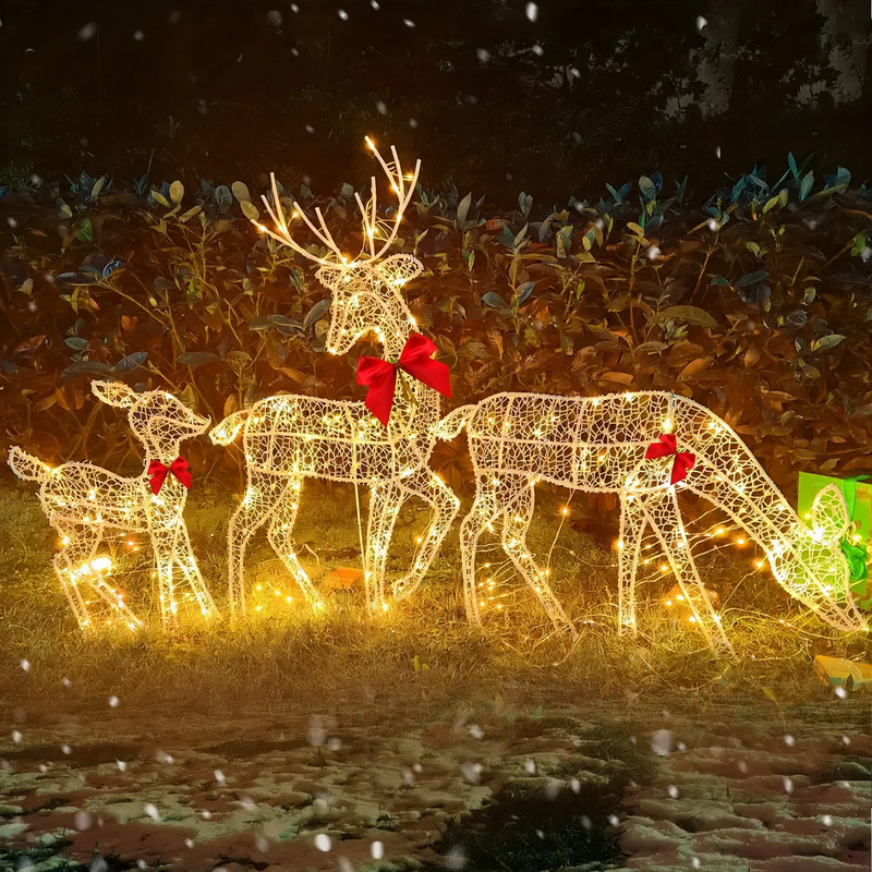 Dekorative Rentier-Figur für die Weihnachtszeit