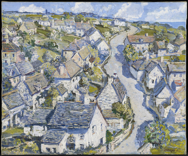 Mining Village in Cornwall 1920