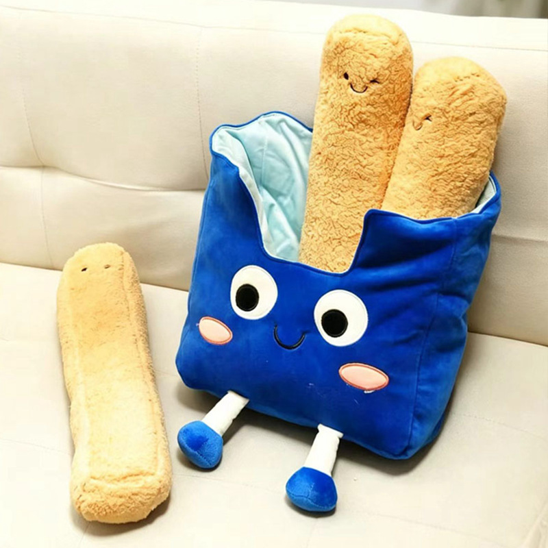 French Fries Cuddle Pillow, 40 cm