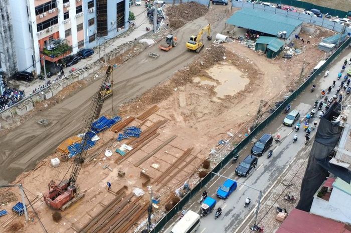 Hà Nội: Cận cảnh đại công trường 7.200 tỷ đường Vành đai 1 đang hối hả thành hình - Chuyên trang Gia Đình &amp; Xã Hội - Báo Sức khỏe &amp; Đời sống