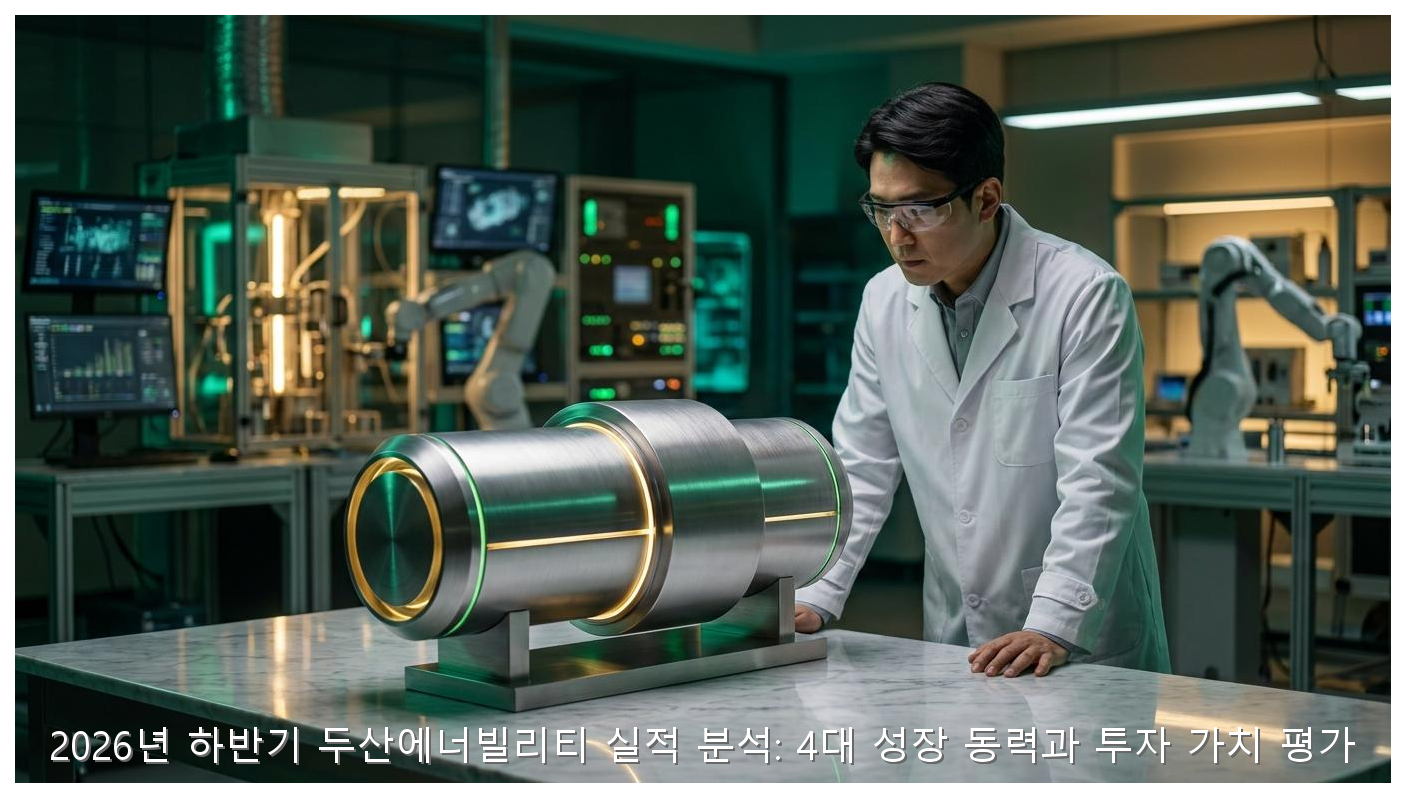 2026년 하반기 두산에너빌리티 실적 분석: 4대 성장 동력과 투자 가치 평가 핵심 안내 및 분석 인포그래픽 (4)