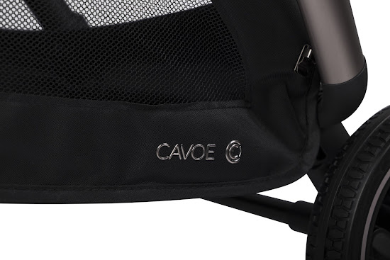 Stroller for twins Cavoe Deux Mocca