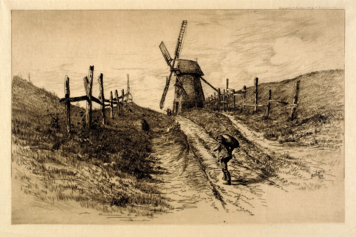 Landscape with Windmill 1884