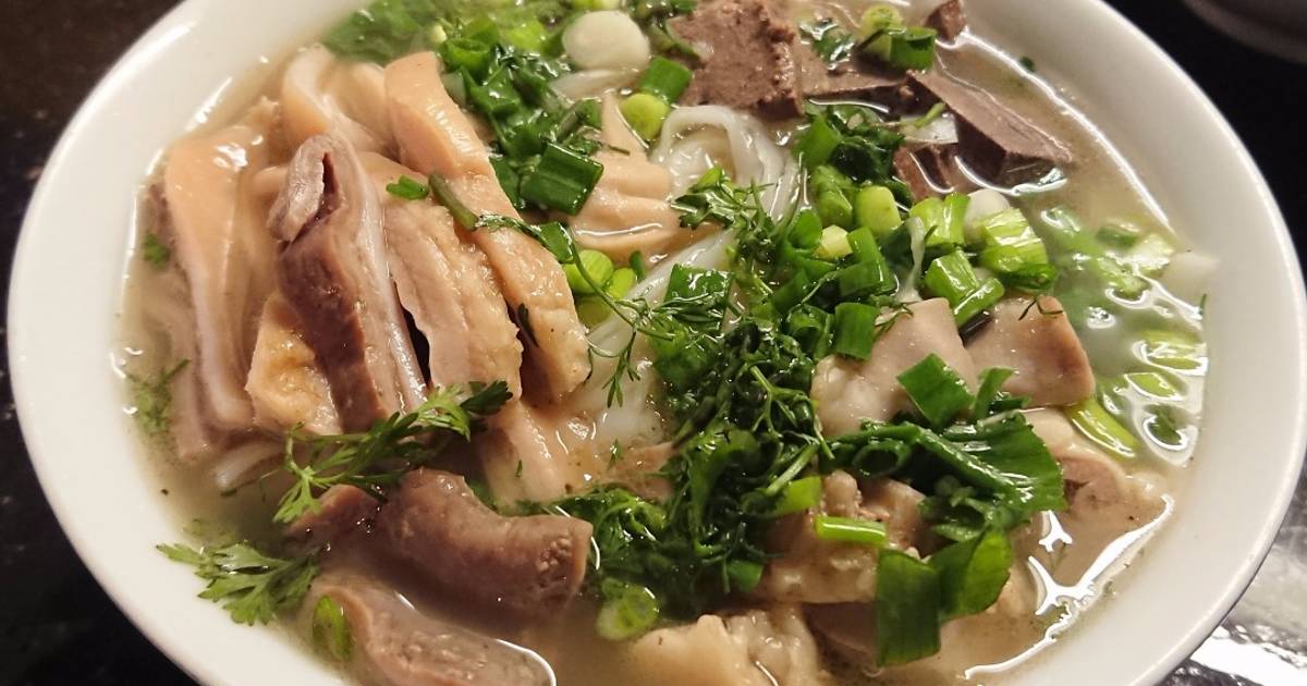 Phở lòng heo cay (Hot Pepper Noodle)