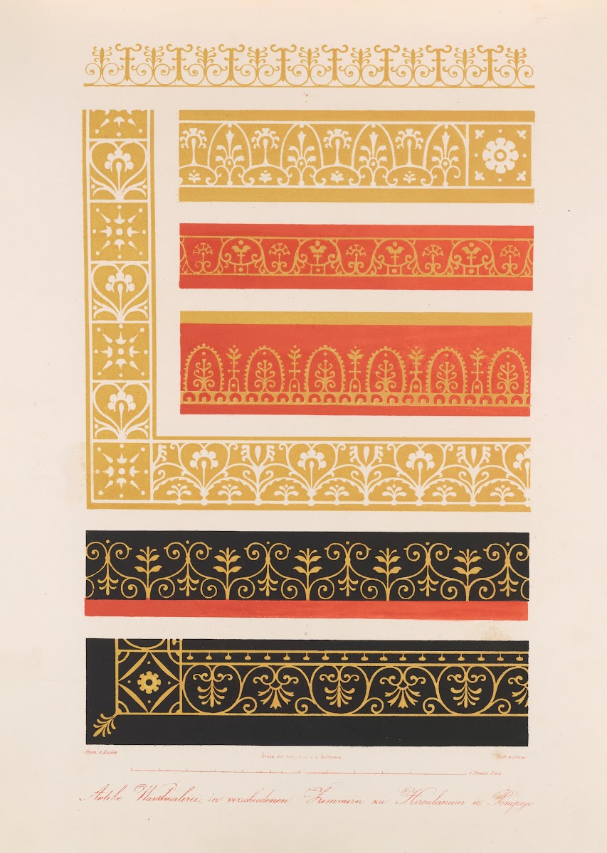 Ornamente aller klassischen Kunst Epochen nach den Originalien in ihren eigenthu