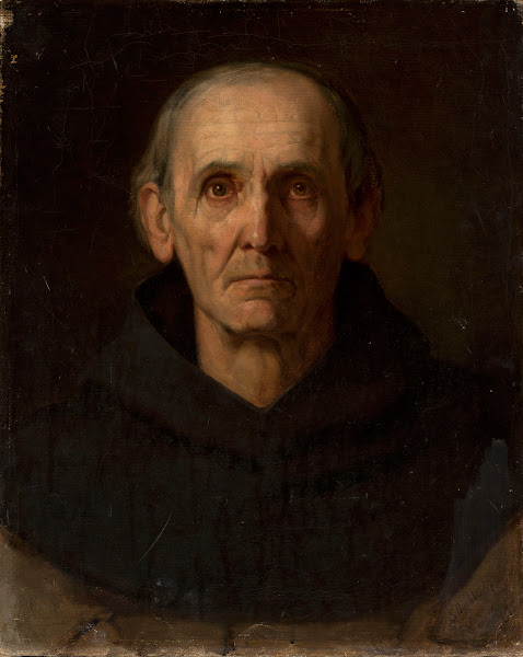 Head of a monk 1875