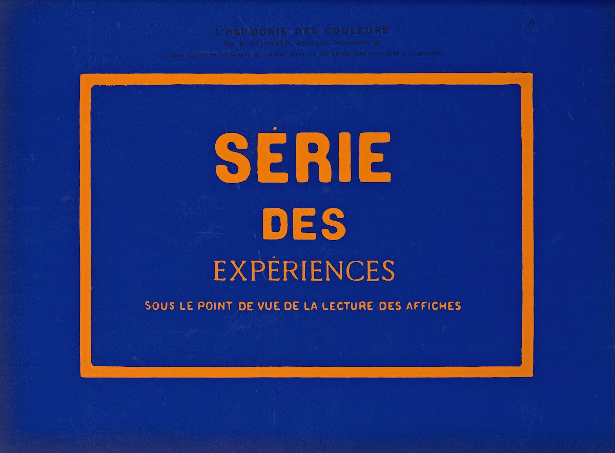 Lharmonie des couleurs  Pl142 1880