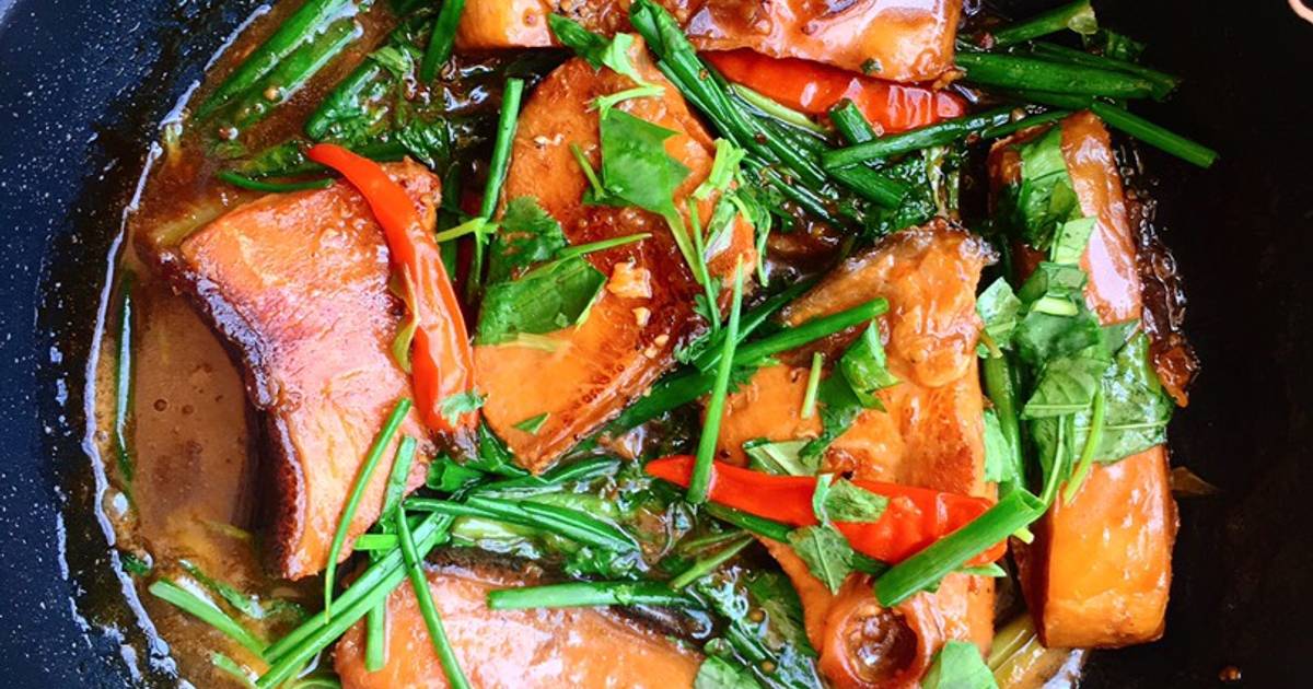 Cá bớp kho