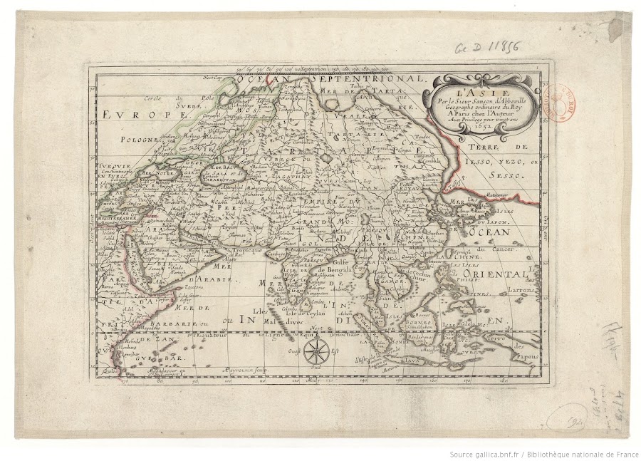 1652_L'Asie / par le Sr Sanson d'Abbeville