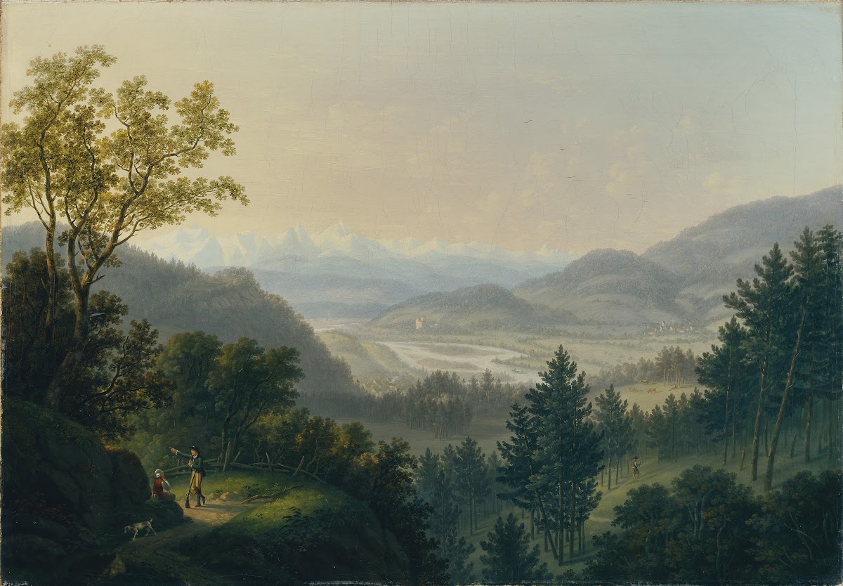 Umgebung der Ruine Habsburg 1803