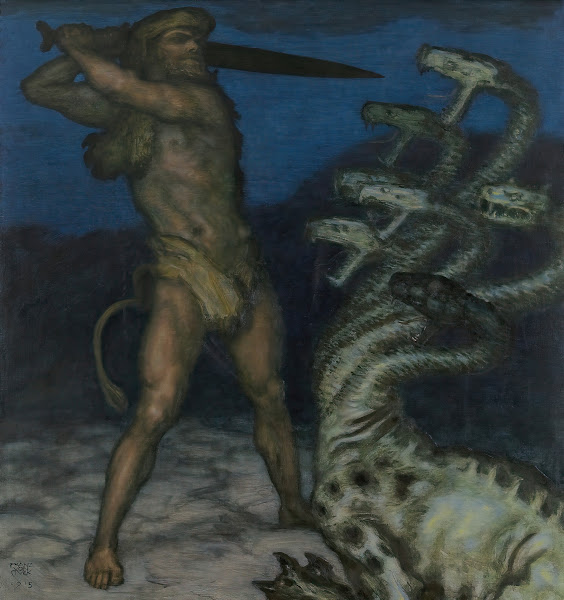 Herkules und die Hydra 1915