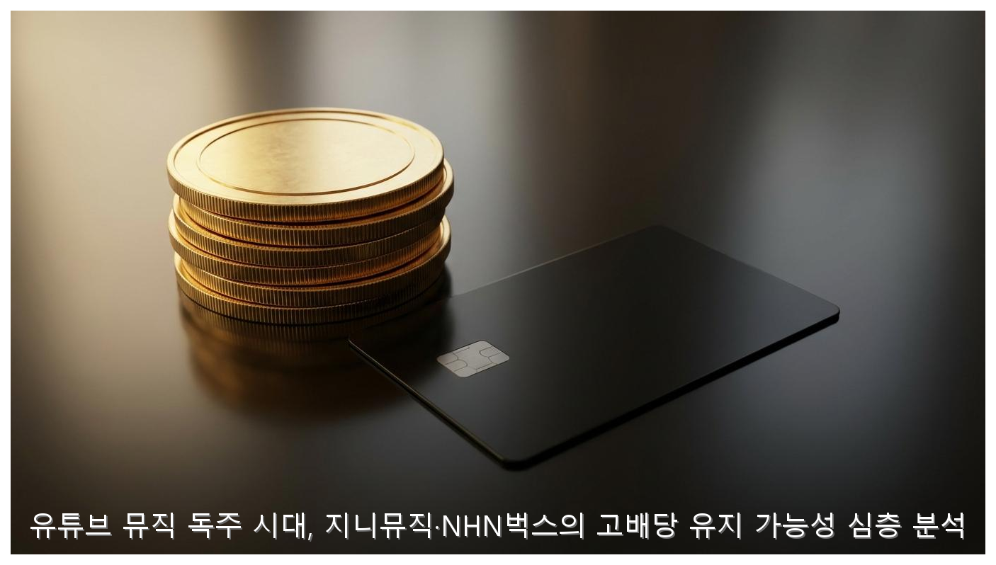 유튜브 뮤직 독주 시대, 지니뮤직·NHN벅스의 고배당 유지 가능성 심층 분석 핵심 안내 및 분석 인포그래픽 (4)