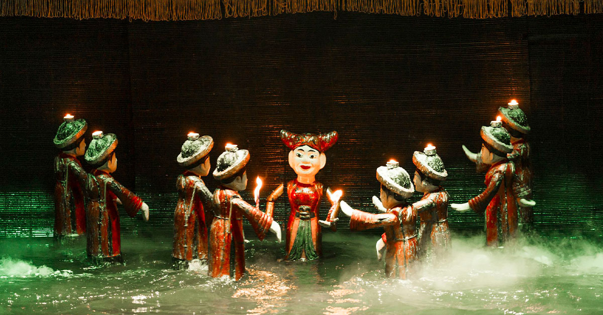 Traditional Water Puppet Show